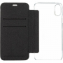 Karl Lagerfeld Ikonik Book pouzdro pro iPhone X / XS - černé