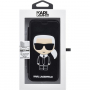 Karl Lagerfeld Ikonik Book pouzdro pro iPhone X / XS - černé