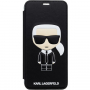 Karl Lagerfeld Ikonik Book pouzdro pro iPhone XS Max - černé