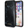 Guess Marble TPU pouzdro pro iPhone X / XS - černé
