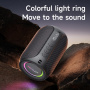 ZEALOT S32 Pro bezdrátový Bluetooth reproduktor s podsvícením - černý