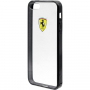 Ferrari Racing TPU pouzdro pro iPhone 5 / 5S / SE (2016) - černá