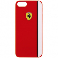 Ferrari Scuderia Hard case kryt pro iPhone 5 / 5S / SE (2016) - červená