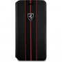 Ferrari Off Track Logo Book pouzdro pro iPhone SE (2020/2022) / 8 / 7 - černá