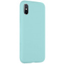Tactical Velvet Smoothie silikonový kryt pro iPhone X / XS - azurový