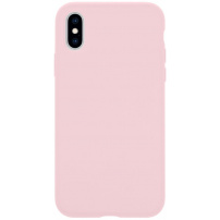 Tactical Velvet Smoothie silikonový kryt pro iPhone X / XS - světle růžový
