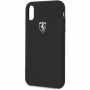 Ferrari Off Track Silicone case kryt pro iPhone XR - černá
