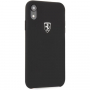 Ferrari Off Track Silicone case kryt pro iPhone XR - černá