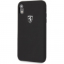 Ferrari Off Track Silicone case kryt pro iPhone XR - černá