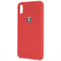 Ferrari Off Track Silicone case kryt pro iPhone XS Max - červená