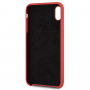 Ferrari Off Track Silicone case kryt pro iPhone XS Max - červená