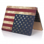 Matný kryt pro MacBook Air 13" (A1932 / A2179 / A2337) - retro vlajka USA