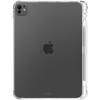 Transparentní kryt se zesílenými rohy a prostorem na Apple Pencil pro iPad Pro 13" (2024/2025) - čirý