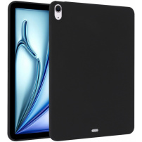 Matný kryt z měkkého plastu pro iPad Air 11" (2024-2026) - černý