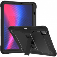Super odolný kryt se stojánkem a prostorem na Apple Pencil pro iPad Pro 13" (2024/2025) - černý