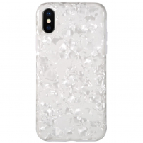 BENKS hvězdný kryt pro iPhone X / XS - bílá