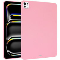 Matný kryt z měkkého plastu pro iPad Pro 13" (2024/2025) - růžový