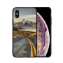NXE kryt se skleněnou zadní stranou pro iPhone XS Max - cesta