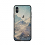 NXE kryt se skleněnou zadní stranou pro iPhone XS Max - hory
