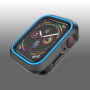Silikonové pouzdro pro Apple Watch 40mm - černomodré