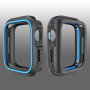 Silikonové pouzdro pro Apple Watch 40mm - černomodré