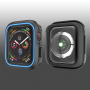 Silikonové pouzdro pro Apple Watch 40mm - černomodré