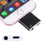 Adaptér / redukce lightning konektor na 3,5 mm jack s lightning konektorem pro Apple iPhone 8 / 8 Plus / 7 / 7 Plus / 6S / 6S Plus / 6 / 6 Plus