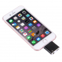 Adaptér / redukce lightning konektor na 3,5 mm jack s lightning konektorem pro Apple iPhone 8 / 8 Plus / 7 / 7 Plus / 6S / 6S Plus / 6 / 6 Plus