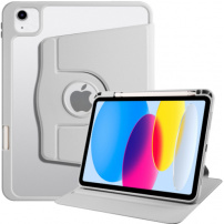 Otočné 360° pouzdro s prostorem na Apple Pencil pro iPad Air 13" (2024-2026) - šedé