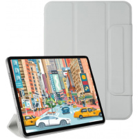 Magnetické pouzdro se zapínáním na magnet pro iPad Air 11" (2024-2026) - šedé