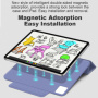 Magnetické pouzdro se zapínáním na magnet pro iPad Pro 13" (2024/2025) - petrolejové