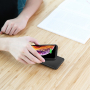 ROCK magnetický kryt s bezdrátovou powerbankou 5000mAh pro iPhone XS - černá
