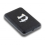 Karl Lagerfeld Embossed Choupette Head bezdrátová MagSafe powerbanka s portem USB-C - 5 000 mAh - černá