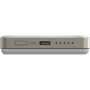 ENERGEA AluPac Air 10K bezdrátová MagSafe powerbanka s portem USB-C - 10 000 mAh - béžová