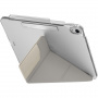UNIQ Camden Click pouzdro s origami stojánkem a prostorem na Apple Pencil pro iPad Air 13" (2024-2026) - béžové