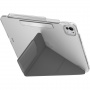 UNIQ Camden Click pouzdro s origami stojánkem a prostorem na Apple Pencil pro iPad Pro 13" (2024/2025) - šedé