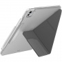 UNIQ Camden Click pouzdro s origami stojánkem a prostorem na Apple Pencil pro iPad Pro 13" (2024/2025) - šedé