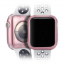 DUX DUCIS 2v1 sada ochranných pouzder pro Apple Watch 44mm - růžovočirá