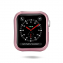 DUX DUCIS 2v1 sada ochranných pouzder pro Apple Watch 44mm - růžovočirá