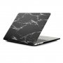 Matný kryt pro MacBook Air 13" (A1932 / A2179 / A2337) - černý mramor
