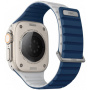 UNIQ Revix Evo oboustranný řemínek pro Apple Watch Ultra 49mm / 46mm / 45mm / 44mm / 42mm - modrošedý