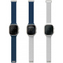 UNIQ Revix Evo oboustranný řemínek pro Apple Watch Ultra 49mm / 46mm / 45mm / 44mm / 42mm - modrošedý