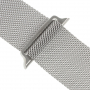 Kovový řemínek milánský tah pro Apple Watch 42mm / 41mm / 40mm / 38mm - stříbrný