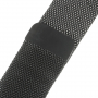 Kovový řemínek milánský tah pro Apple Watch 42mm / 41mm / 40mm / 38mm - černý