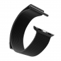 Kovový řemínek milánský tah pro Apple Watch Ultra 49mm / 46mm / 45mm / 44mm / 42mm - černý