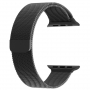 Kovový řemínek milánský tah pro Apple Watch Ultra 49mm / 46mm / 45mm / 44mm / 42mm - černý