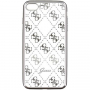 Guess 4G TPU pouzdro iPhone 7 Plus / 8 Plus - stříbrné