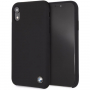 BMW silikonové pouzdro pro iPhone XR - černé