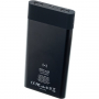 Guess powerbanka s bezdrátovým nabíjením 8000mAh - černá