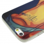Ochranný kryt / obal s průhledným obvodovým rámečkem pro Apple iPhone 6S / 6 - sexy dívka - wonderful